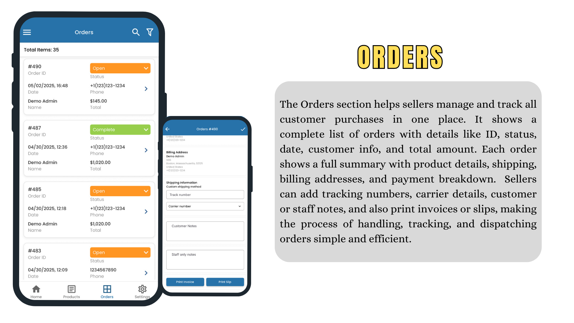 Vendor App — app screen 11