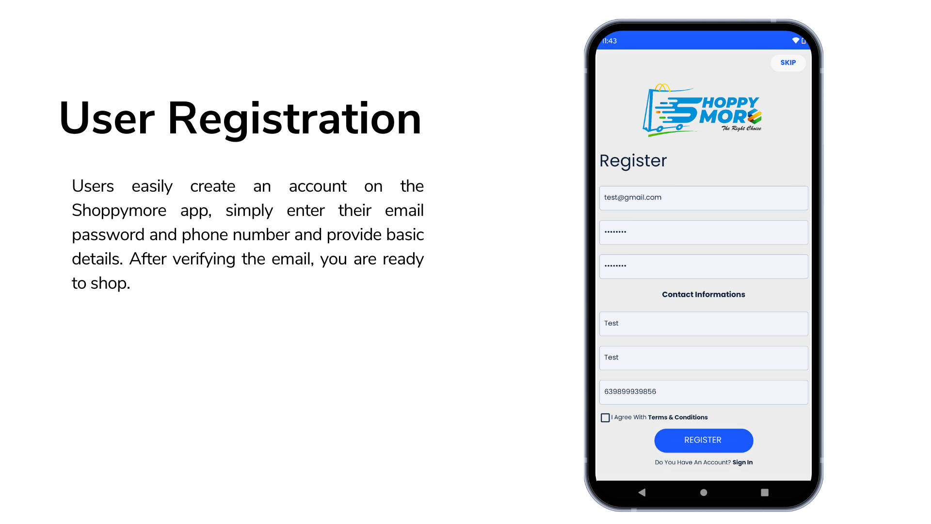 Shoppymore App — app screen 5