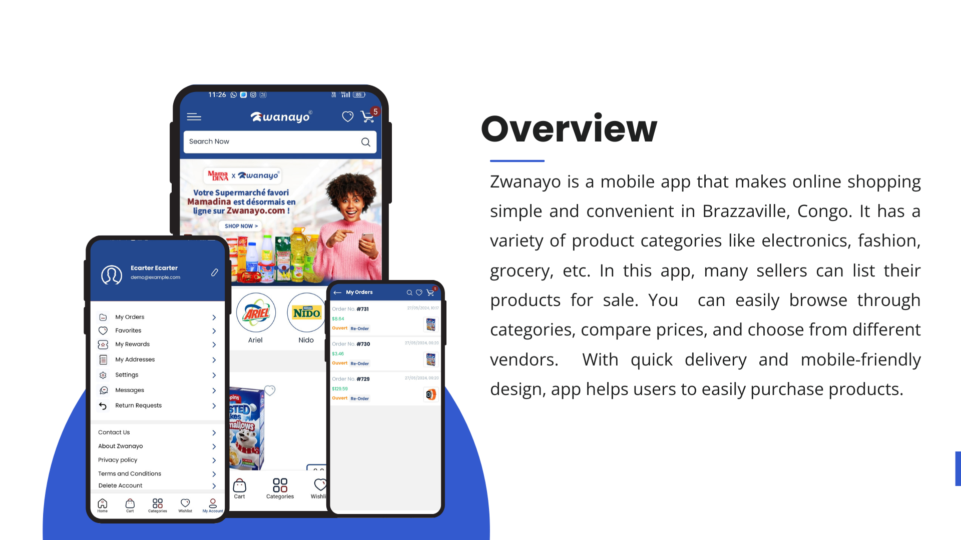 Zwanayo App — app screen 1