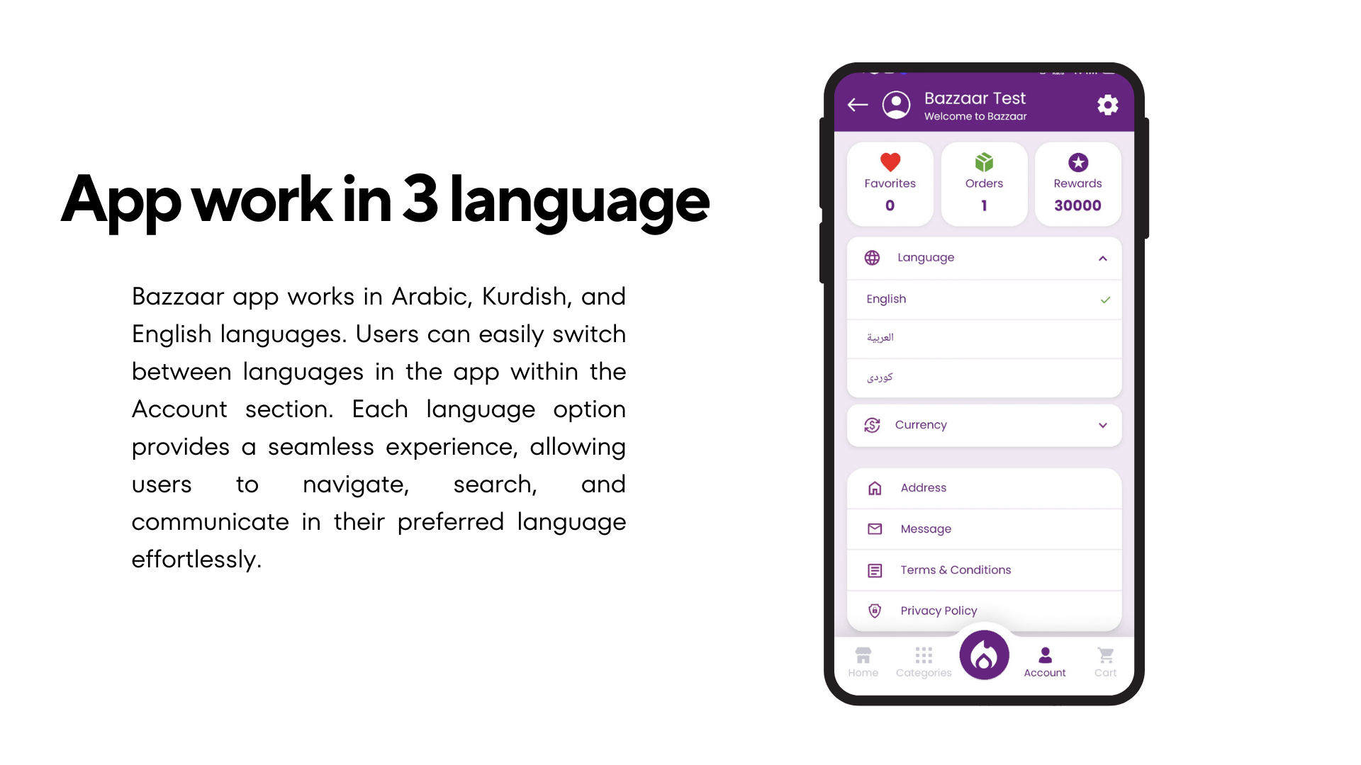 Bazzaar App — app screen 9